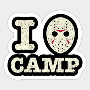 I Kill Campers Sticker